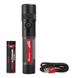 Milwaukee 2161-21 Twist Focus Flashlight, 3 Ah, Lithium Battery, LED Lamp, 1100 Lumens Lumens, 175 m Beam Distance, Pack of 4