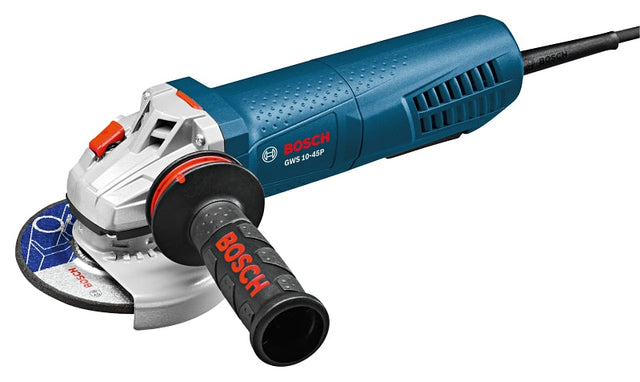 Bosch GWS10-45P Angle Grinder, 10 A, 5/8-11 Spindle, 4-1/2 in Dia Wheel, 11,500 rpm Speed