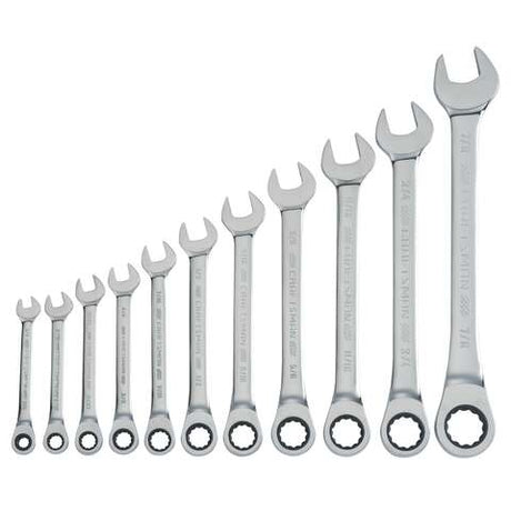 Craftsman SAE Ratcheting Combination Wrench Set 11 pc