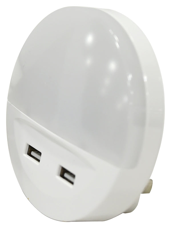 Sylvania 60143 Night Light, 120 V, LED Lamp, 70 Lumens Lumens, 3000 K Color Temp