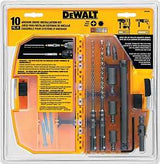 DEWALT DW5366 Anchor Drive Installation Kit, 10-Piece, Carbide