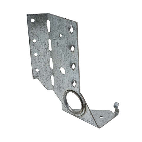 Simpson Strong-Tie LSSJ Left 4.375 in. H X 1.56 in. W 18 Ga. Steel Jack Hanger, Pack of 25