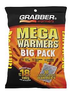 Grabber Warmers MWES10 Mega Warmer, > 12 hr Duration