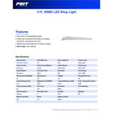 Feit SHOP 36 in. 1-Light each 30 W LED Utility Light