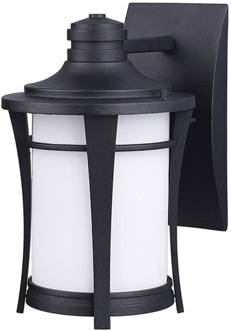 Canarm MAYA Series IOL138BK Outdoor Wall Light, 120 V, Incandescent Lamp