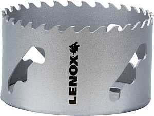 Lenox Speed Slot LXAH3358 Hole Saw, 3-5/8 in Dia, Carbide Cutting Edge