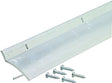 M-D 06247 Drip Cap, 36 in L, 1.88 in W, 1 in H, Aluminum