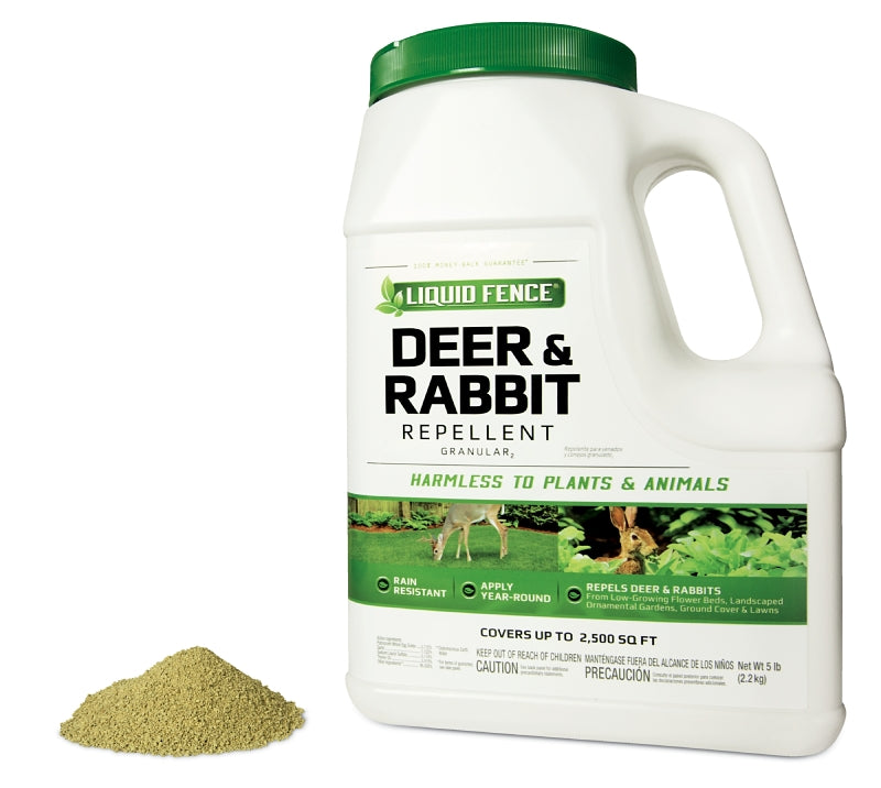 Liquid Fence HG-72654 Deer and Rabbit Repellent, 2500 sq-ft Coverage