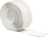 M-D 65770 Wall Base, 20 ft L, 2-1/2 in W, Vinyl, White