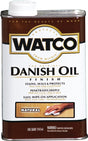 Watco 242218 Danish Oil, Natural, Liquid, 1 qt, Can