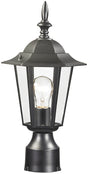 Boston Harbor AL8044-BK Post Lantern, 120 V, 60 W, A19 or CFL Lamp