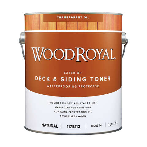 Ace Wood Royal Transparent Natural Oil-Based Deck and Siding Toner 1 gal, Pack of 2