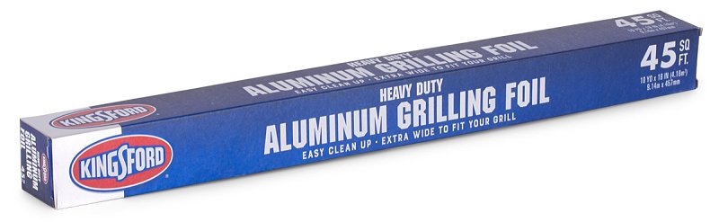 Kingsford BBP19242 Standard Stick Foil, Aluminum, Gray