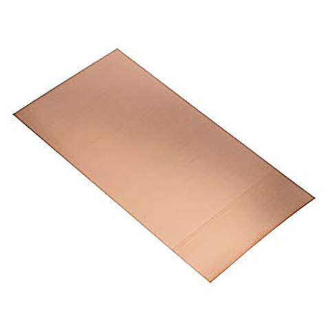 K&S 0.016 in. X 6 in. W X 12 in. L Copper Plain Sheet Metal