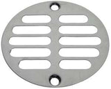 Danco 88921 Shower Drain Strainer, Brass, Chrome, For: 3 in Drains