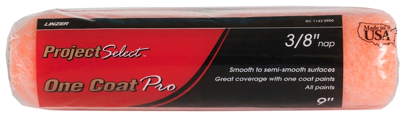 Linzer RC1143 Roller Cover, 9 in L, Polyester Cover, 12/PK, Pack of 12