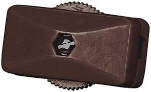 Eaton Wiring Devices BP410B-SP-L Cord Switch, 3 A, 120 V, Screw Terminal, Brown