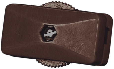 Eaton Wiring Devices BP410B-SP-L Cord Switch, 3 A, 120 V, Screw Terminal, Brown