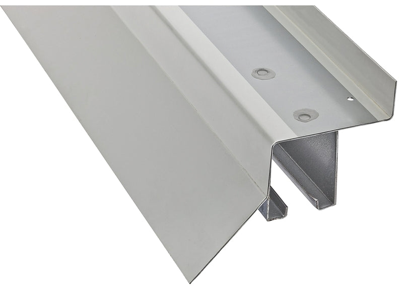 National Hardware N174-110 Box Rail, Steel, Galvanized, 8 ft L, Pack of 2