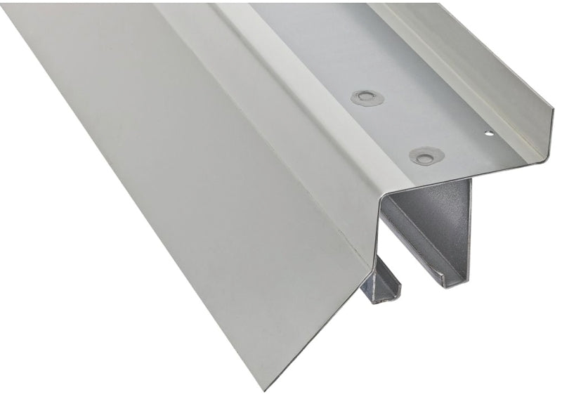 National Hardware N174-136 Box Rail, Steel, Galvanized, 12 ft L, Pack of 2