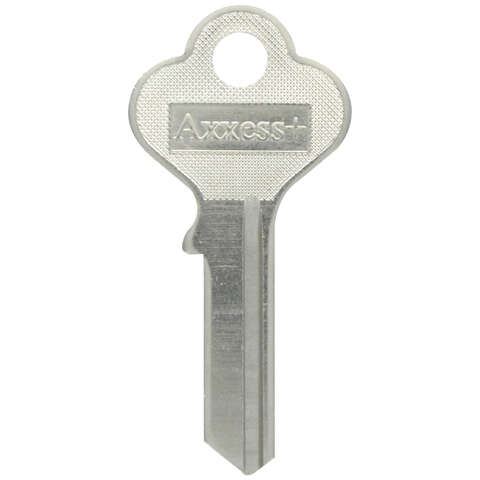 Hillman Traditional Key House/Office Key Blank 83 IN18 Single For Independent Locks, Pack of 4