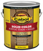 Cabot 1800 Series 140.0001816.007 Solid Color Decking Stain, Low-Lustre, New Cedar, Liquid, 1 gal, Can, Pack of 4