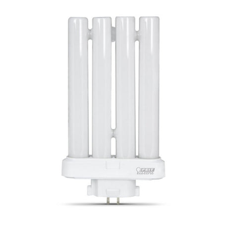 Feit Electric BPPL27F/65K Compact Fluorescent Bulb, 27 W, PL Lamp, GX10Q-4 Lamp Base, 1450 Lumens, 6500 K Color Temp
