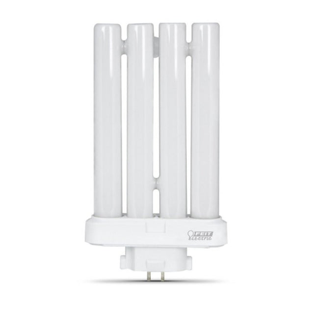 Feit Electric BPPL27F/65K Compact Fluorescent Bulb, 27 W, PL Lamp, GX10Q-4 Lamp Base, 1450 Lumens, 6500 K Color Temp