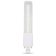Feit Electric BPPL13/841/LEDG2HDRP Replacement LED Bulb, PL Lamp, 13 W Equivalent, GX23 Lamp Base, White, Cool White