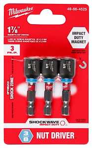 DRIVER NUT MAG 3/8 X 1-7/8IN