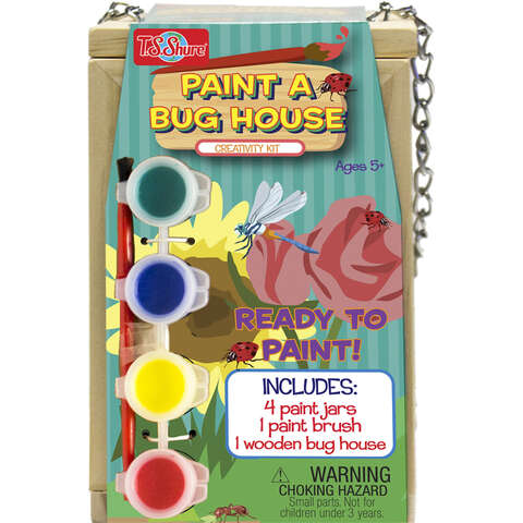 T.S. Shure Paint A Bug House Kit 6 pc, Pack of 6