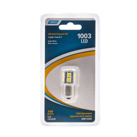 Camco LED Marker/Turn/Utility Automotive Bulb 1003