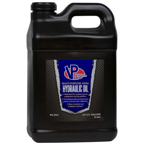 VP Racing Fuels Small Engine Lubricants Hydraulic Oil 2.5 gal, Pack of 2