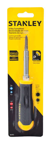 Stanley Quick Change 6-in-1 Screwdriver 1 pc