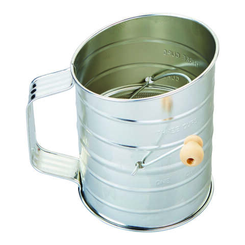 Good Cook Silver Tin Sifter 3 cups