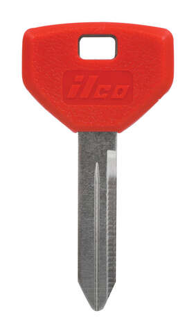 HILLMAN ColorPlus Traditional Key House/Office Key Blank Double, Pack of 5