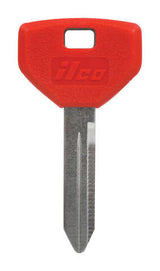 HILLMAN ColorPlus Traditional Key House/Office Key Blank Double, Pack of 5