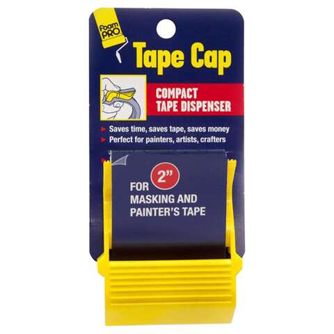 Foam Pro 2 in. W X 3 in. L Tape Cutter Yellow, Pack of 30