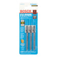 Bosch 3 in. Metal T-Shank Pointed teeth and ground Jig Saw Blade 20 TPI 3 pk