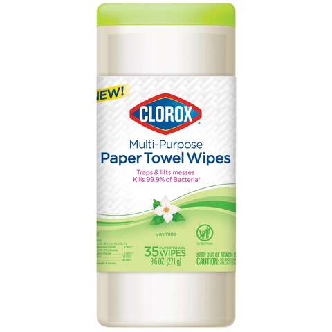 Clorox Jasmine Scent Disinfecting Wipes 35 ct 1 pk, Pack of 6