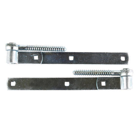 Ace 10 in. L Steel Screw Hook And Strap Hinge 2 pk