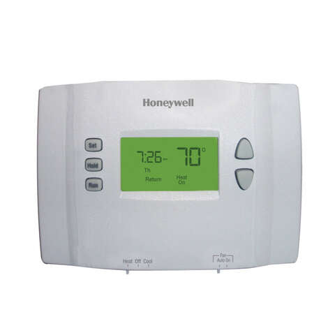 Honeywell Heating and Cooling Push Buttons Programmable Thermostat