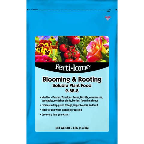 Ferti-lome Blooming & Rooting Granules Plant Food 3 lb