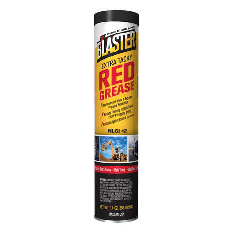 Blaster Extra Tacky Red Grease 14 oz