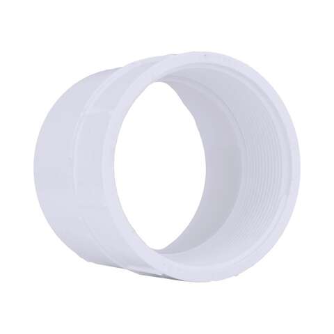 Charlotte Pipe Schedule 40 4 in. Slip X 4 in. D FPT PVC Adapter 1 pk