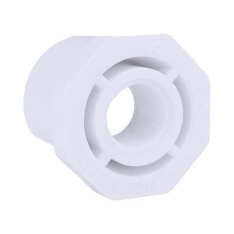 Charlotte Pipe Schedule 40 1-1/4 in. Spigot X 1/2 in. D FPT PVC Reducing Bushing 1 pk