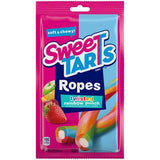 SweetTARTS Twisted Ropes Rainbow Punch Gummi Candy 5 oz Pouch, Pack of 12