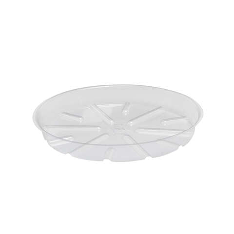 Bond 6 in. W X 12 in. D Vinyl Plant Saucer Clear, Pack of 25