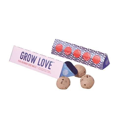 Modern Sprout Grow Love Wildflower Mix Seed Balls 1 pk, Pack of 6