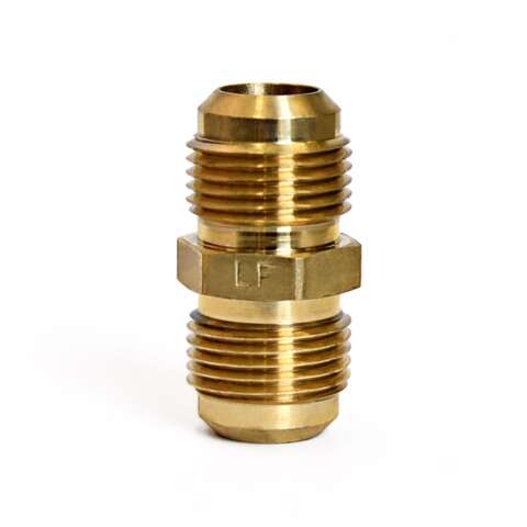 ATC 5/8 in. Flare X 5/8 in. D Flare Yellow Brass Union, Pack of 5